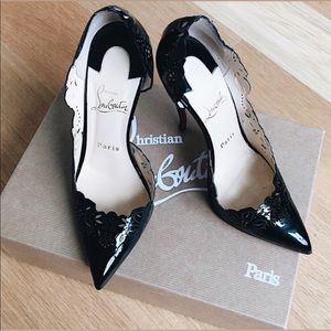 Authentic Louboutin wavy heels